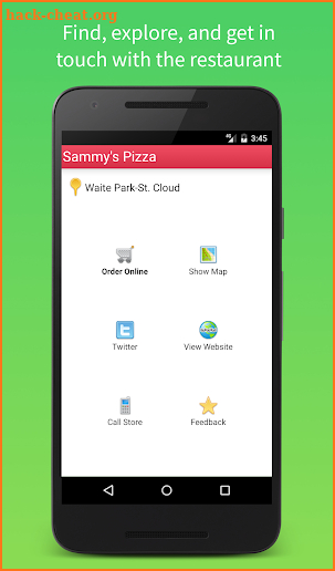 Sammy’s Pizza Mobile screenshot
