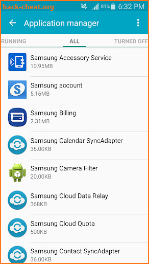 Samsung Accessory Service screenshot