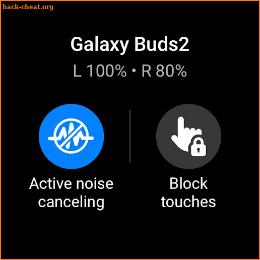 Samsung Buds Controller screenshot