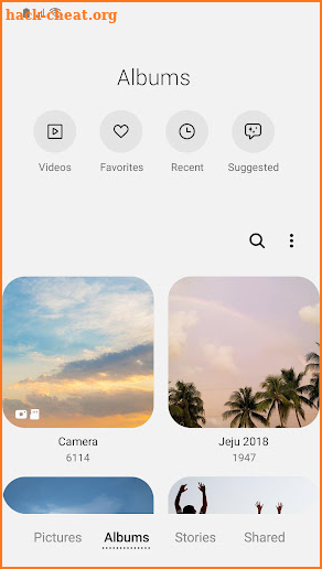 Samsung Gallery - Photo Albums screenshot