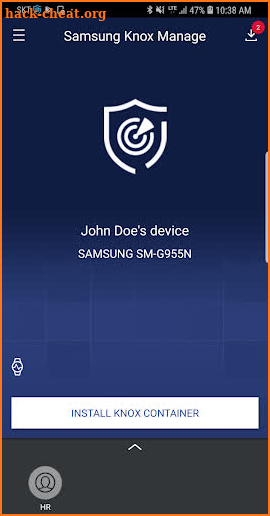 Samsung Knox Manage screenshot