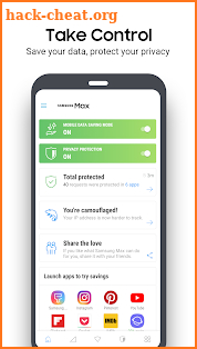Samsung Max - Data Savings & Privacy Protection screenshot