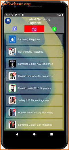 Samsung Ringtones screenshot