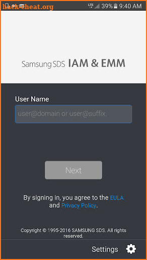 Samsung SDS IAM&EMM screenshot