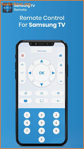 Samsung Smart TV remote App screenshot