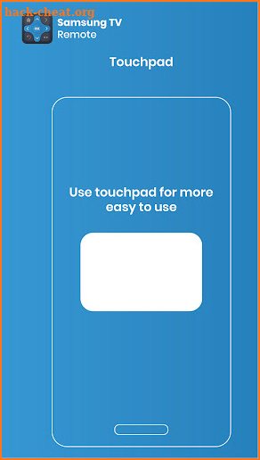 Samsung Smart TV remote App screenshot