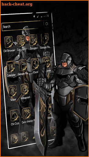 Samurai Bat Theme screenshot