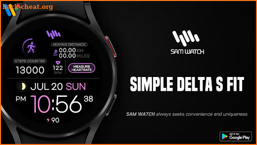 SamWatch Simple Delta S FIT screenshot