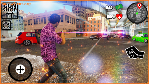 San Andreas Fight of a Gangster 3D screenshot