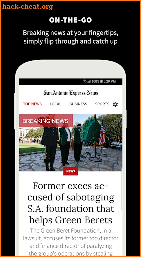 San Antonio Express-News screenshot