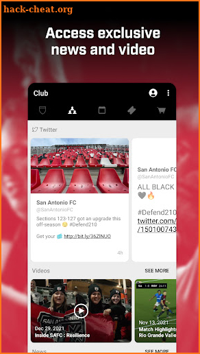 San Antonio FC screenshot