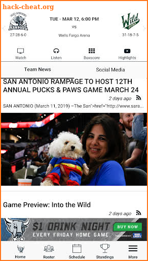 San Antonio Rampage screenshot