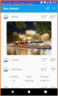 San Antonio, TX - weather and more screenshot
