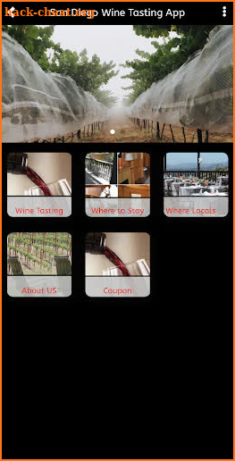 San Diego Wine Tasting App screenshot