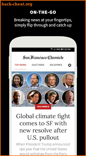 San Francisco Chronicle News screenshot