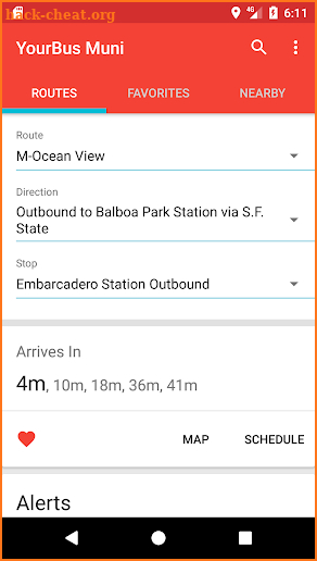 San Francisco Muni Bus Tracker - Muni made easy screenshot