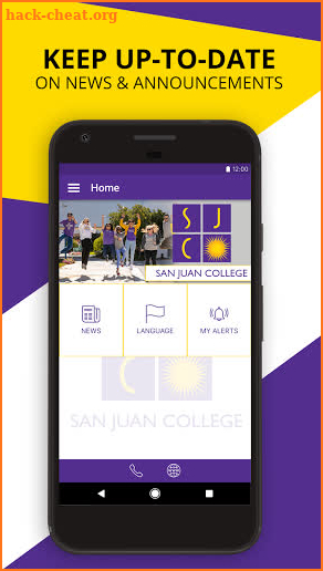 San Juan College screenshot