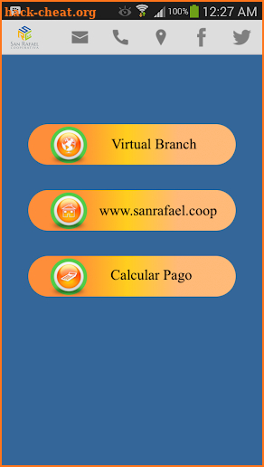 San Rafael Cooperativa App screenshot
