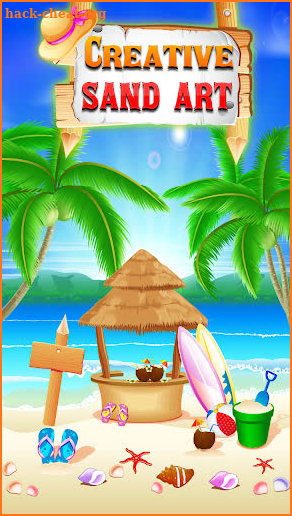 Sand Drawing Sand Art Game screenshot