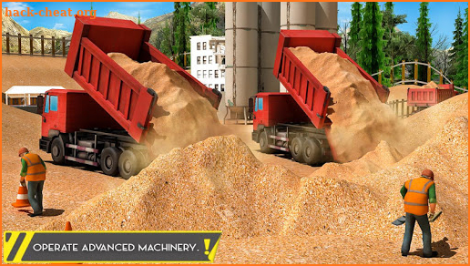 Sand Excavator Offroad Crane Transporter screenshot