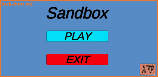 Sandbox screenshot