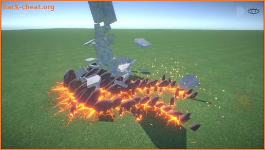Sandbox destruction simulation screenshot