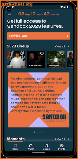 Sandbox Festival screenshot