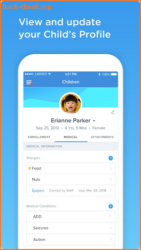 Sandbox Parent App screenshot