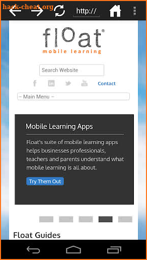 Sandbox Web Browser screenshot