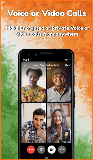 Sandesh App - Indian WhatsApp Made in INDIA screenshot