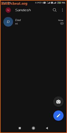 SANDESH-Indian chatting app screenshot