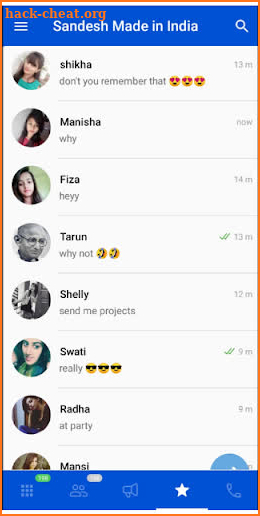 Sandesh Messenger - Chat, Groups, Transfer Files screenshot