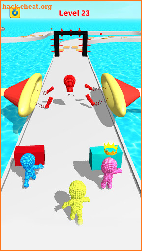 Sandman Shortcut Race: Pixel 3d Man Run Game screenshot