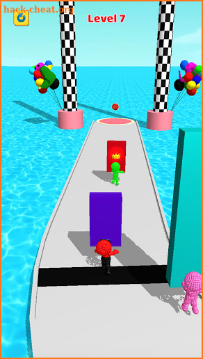 Sandman Shortcut Race: Pixel 3d Man Run Game screenshot