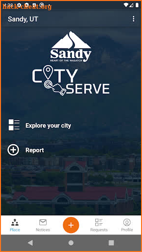 Sandy CityServe screenshot