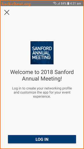 Sanford Health Events screenshot