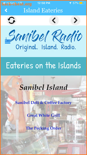 Sanibel Radio screenshot