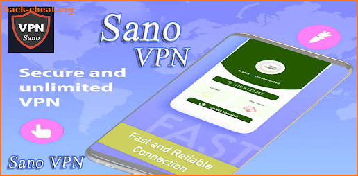 Sano VPN screenshot