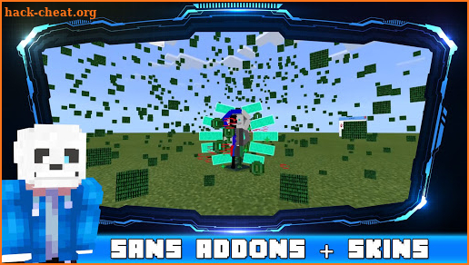 Sans Addon For Minecraft PE screenshot