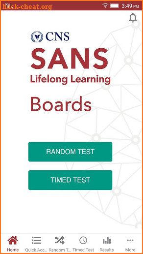 SANS Boards screenshot