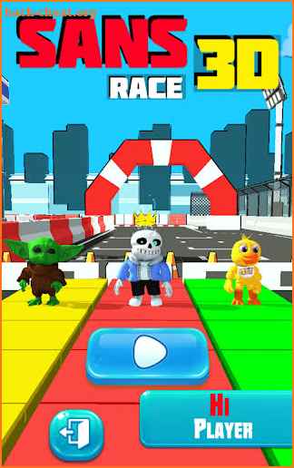 Sans Race 3D – Epic Fun Running screenshot