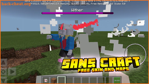 Sans Skin+Mod for Minecraft PE screenshot