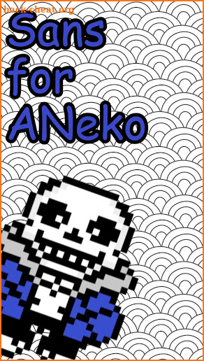 Sans Undertale for ANeko (ANeko Skin) screenshot