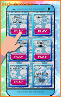 Sans Undertale Piano Game screenshot