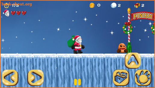 Santa Adventure 2D screenshot