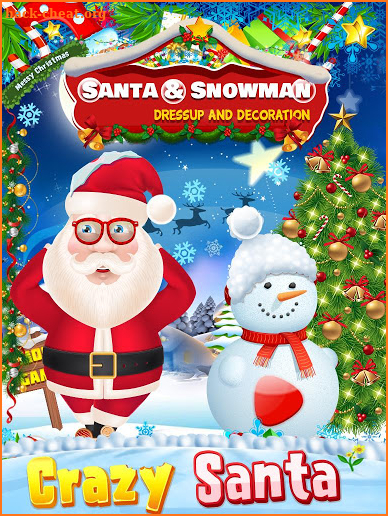 Santa And Snowman Dressup And Decoration screenshot