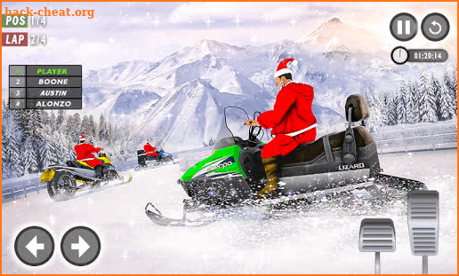 Santa Atv Snow Bike Racing 2020 : Quad Bike Race screenshot