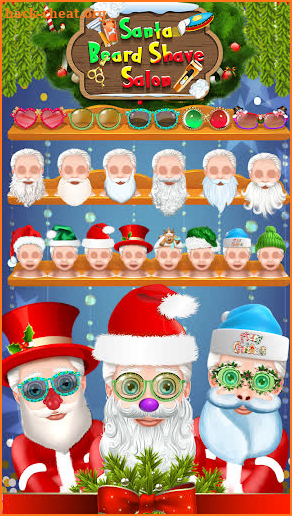 Santa Beard Shave Salon screenshot