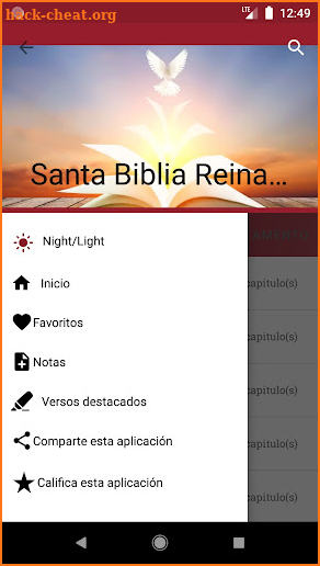 Santa Biblia screenshot