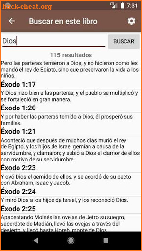Santa Biblia en Español screenshot